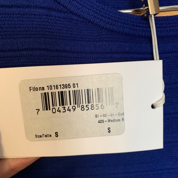 Hugo Boss Blue Dress NWT - Picture 5 of 8